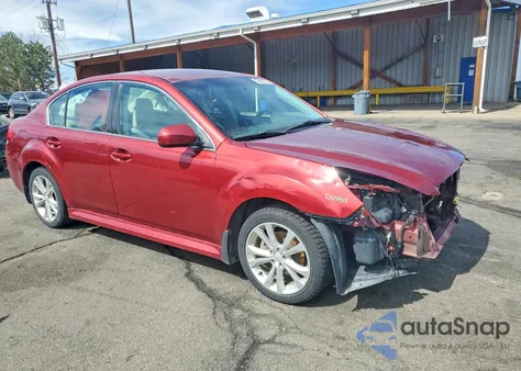2013 Subaru Legacy 2.5I Premium из США, поврежденный, VIN 4S3BMCC68D3004915